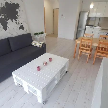 Apartament 16 Pietro Panoramiczny Widok Przymorze 그단스크
