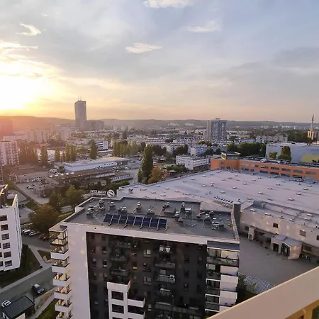 Apartmán Apartament 16 Pietro Panoramiczny Widok Przymorze Gdaňsk